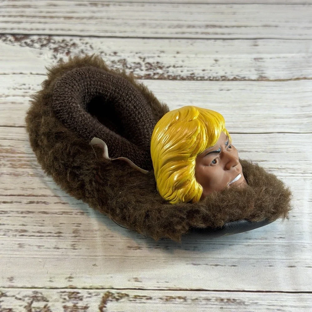 Vintage 1984 Mattel Masters Of The Universe Children's Slipper Size L 11-12 MOTU